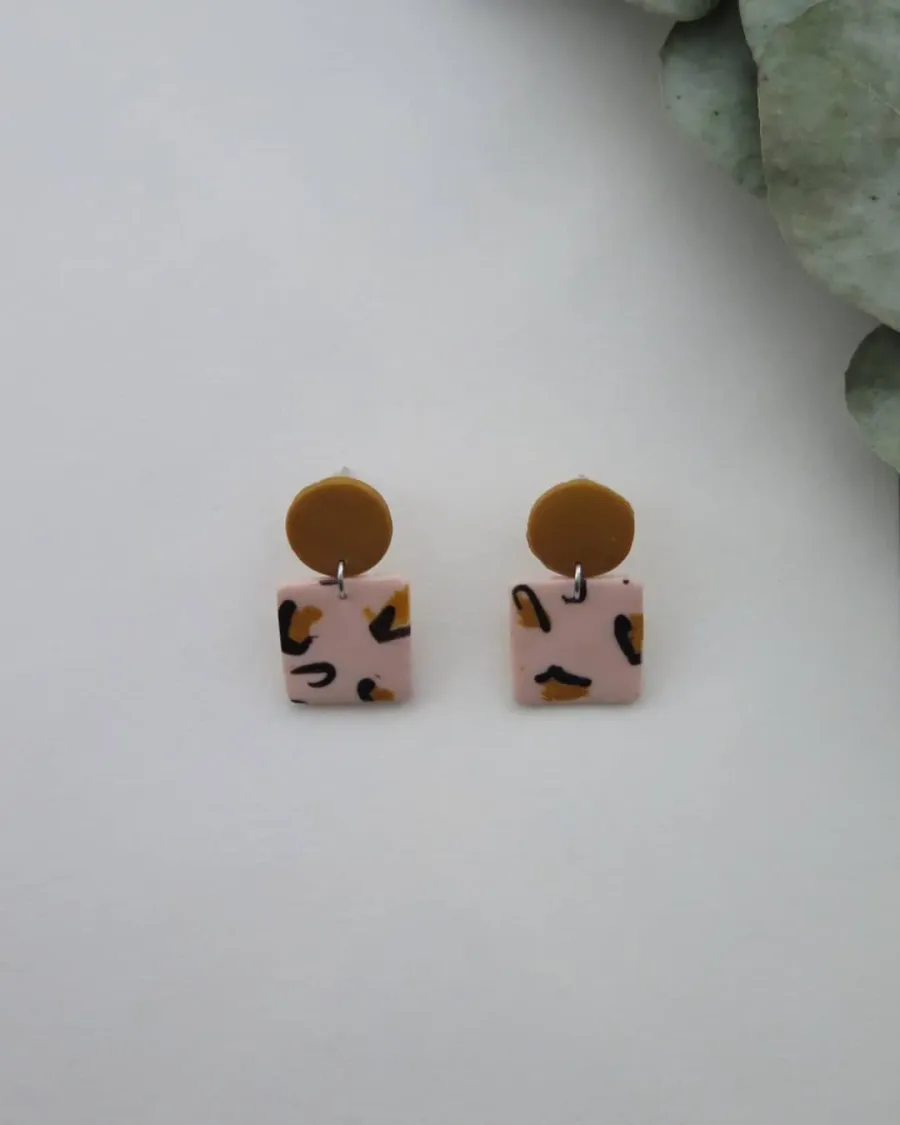 Leopar Desenli Küpe — görsel 2