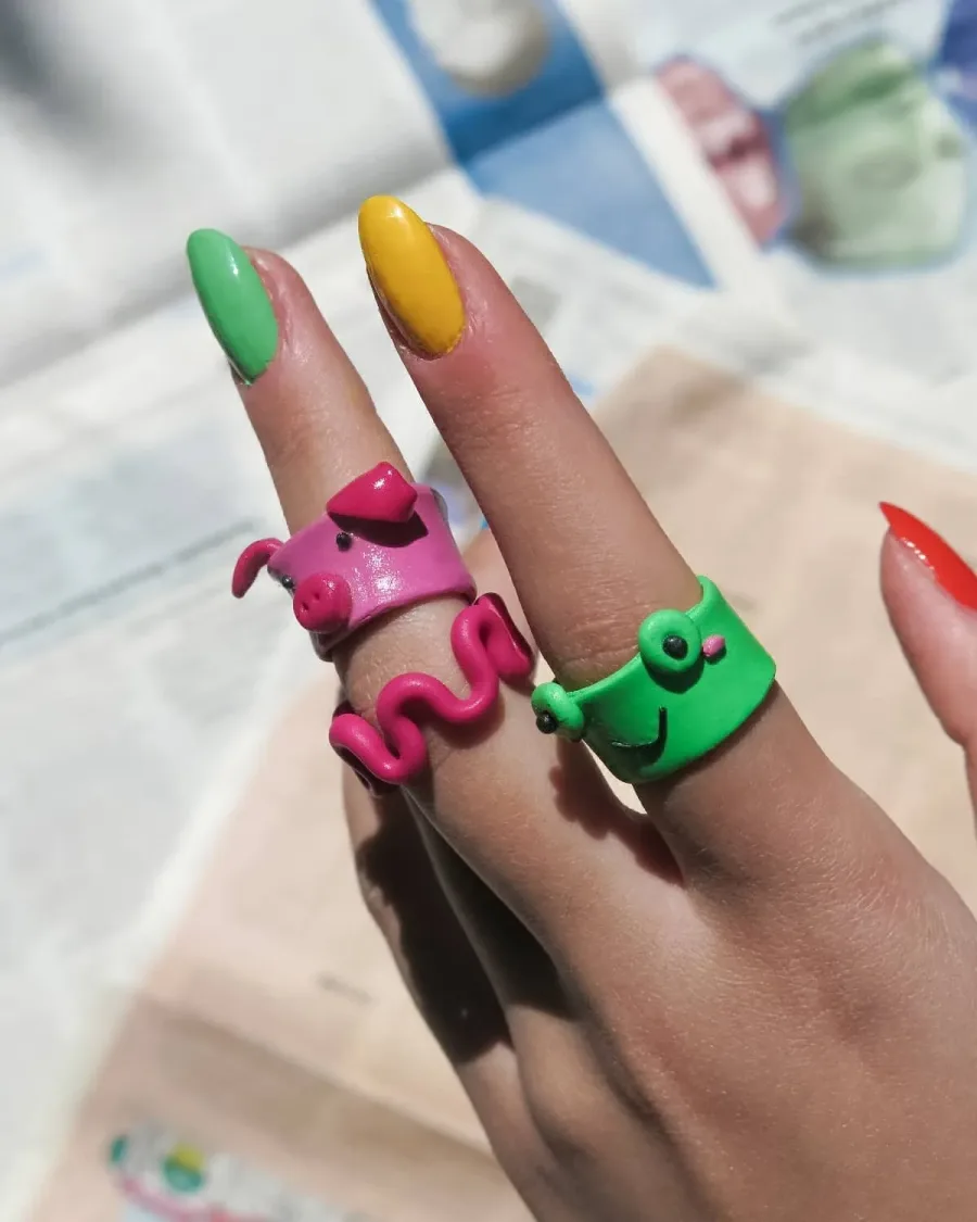 Rengarenk Clay Ring'ler — görsel 3