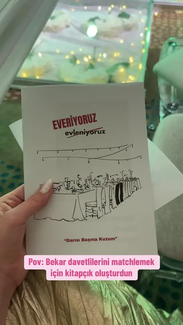 Canlı tinder denemesi — Sagira Studio el yapımı tasarım
