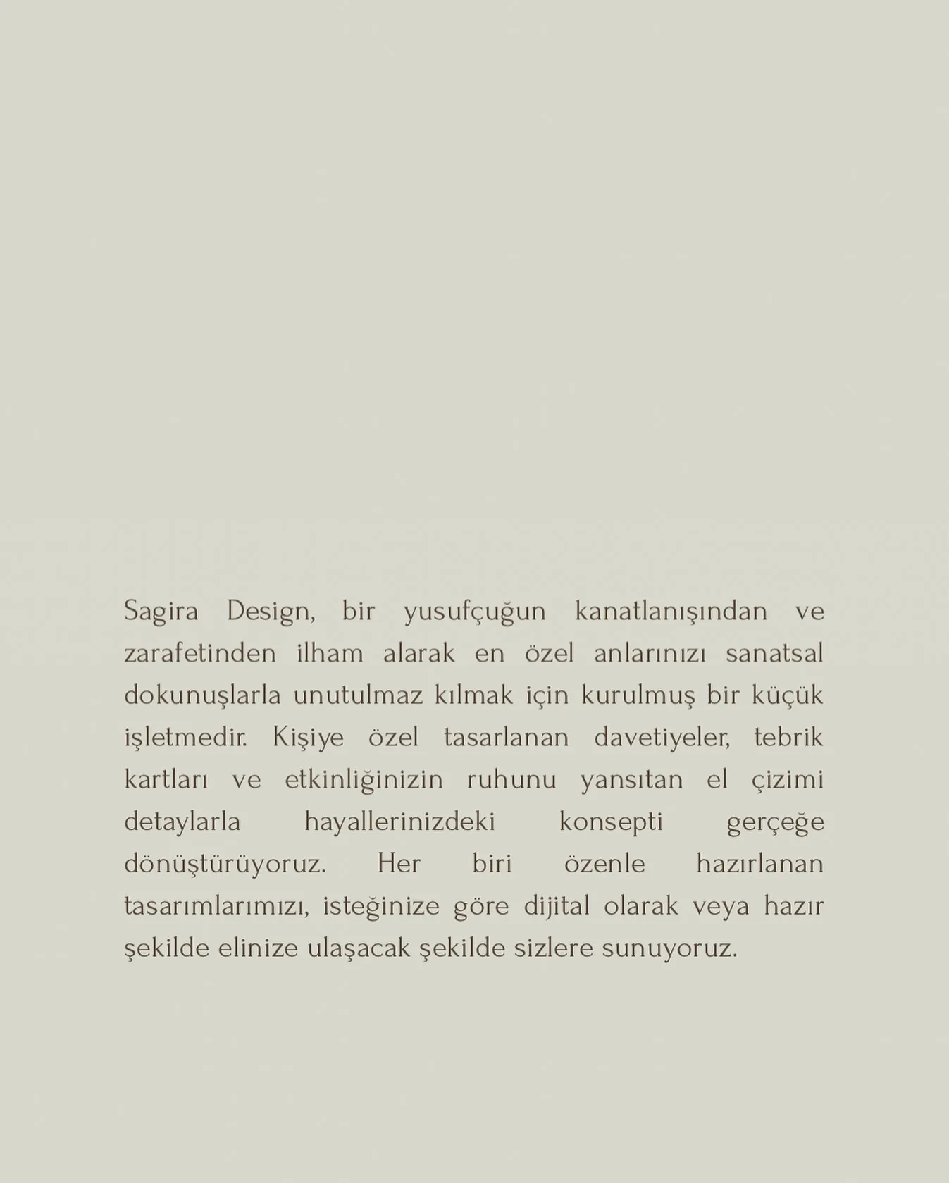Sagira Design ile kutlamalarınız sıradanlıktan uzaklaşsın…